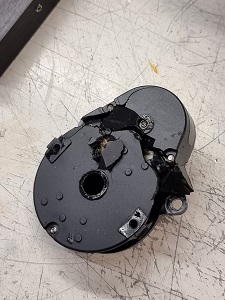 Monture Losmandy avec motoréducteur endommagé